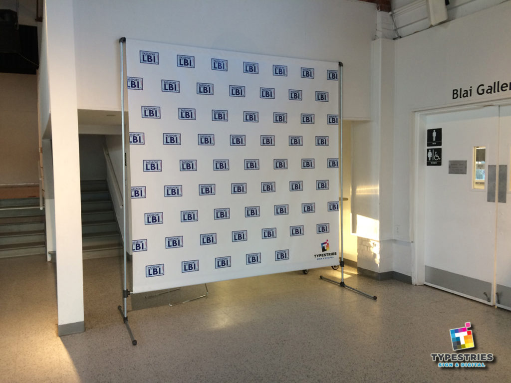 Step and repeat banner backdrops on Long Beach Island in Ocean County