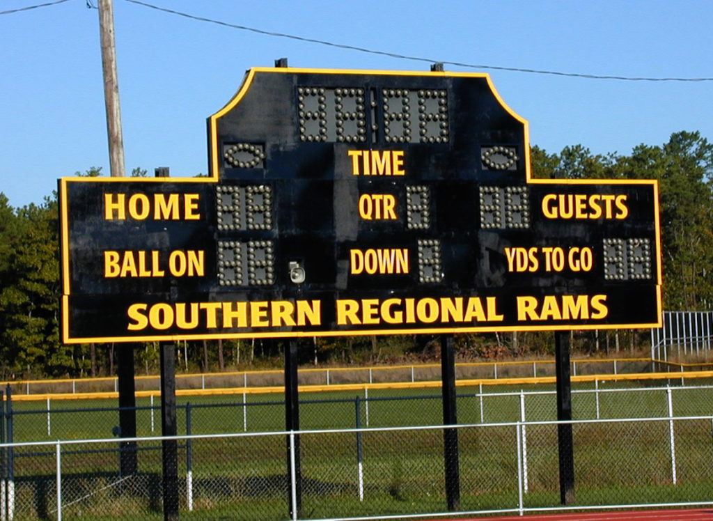 Refresh your weather worn scoreboards with new lettering, signs, logos and graphics.