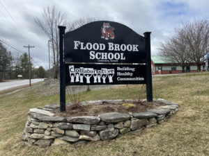 double sided school sign vermont