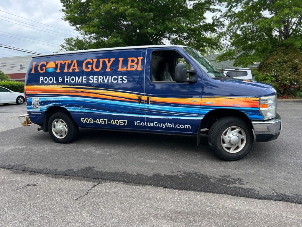 I Gotta Guy LBI commercial van graphics